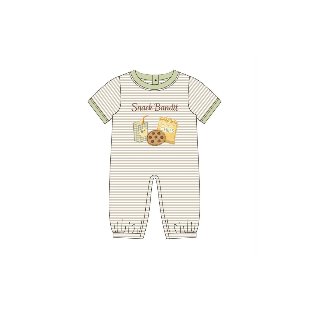 PRE ORDER - Funfetti Kids Snack Bandit Romper