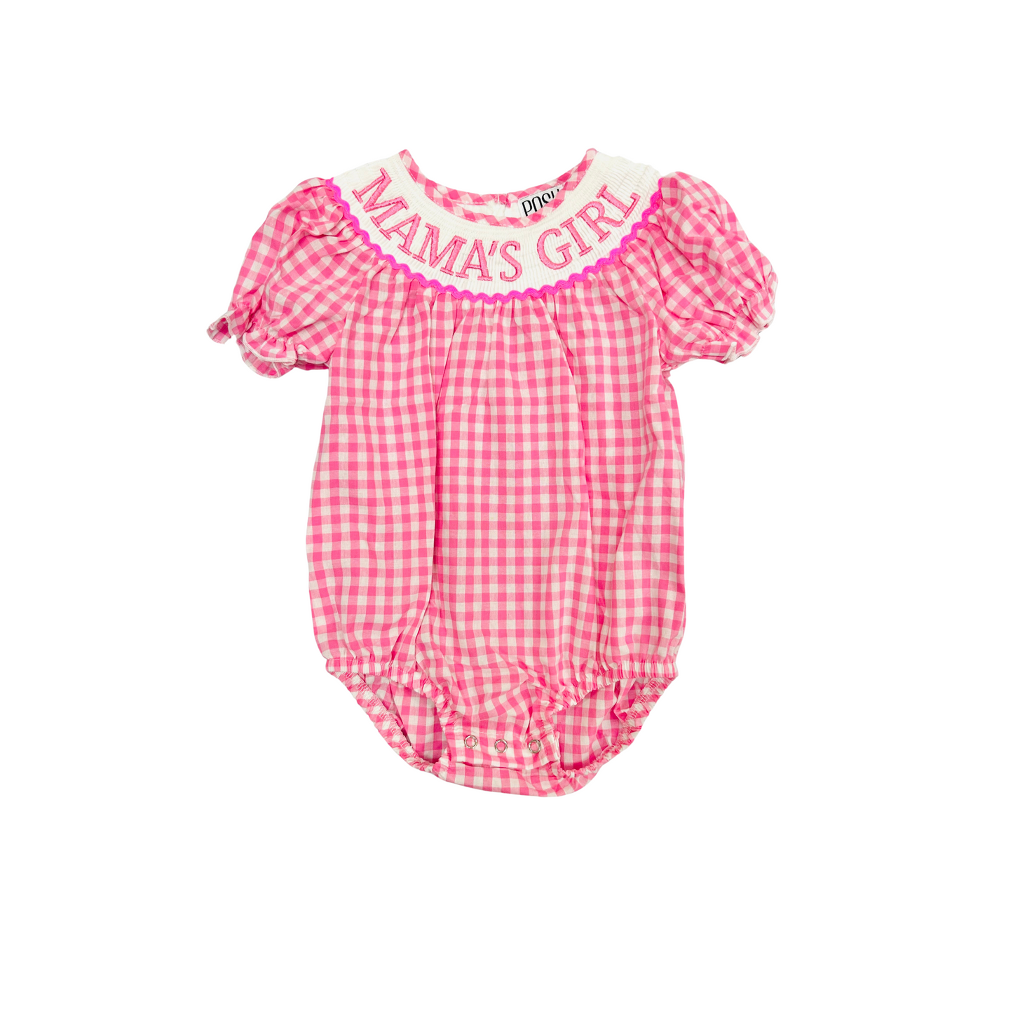 POSH Smocked Mamas Girl Bubble