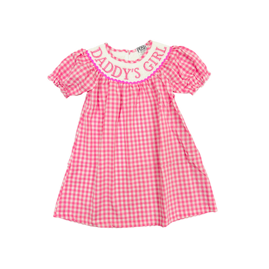 POSH Smocked Daddys Girl Dress