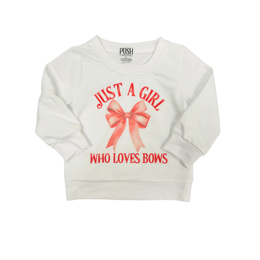 POSH Just a Girl Who Loves Bows - YOUTH