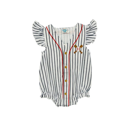 Funfetti Kids Baseball/Bat Jersey Style Ruffle Bubble