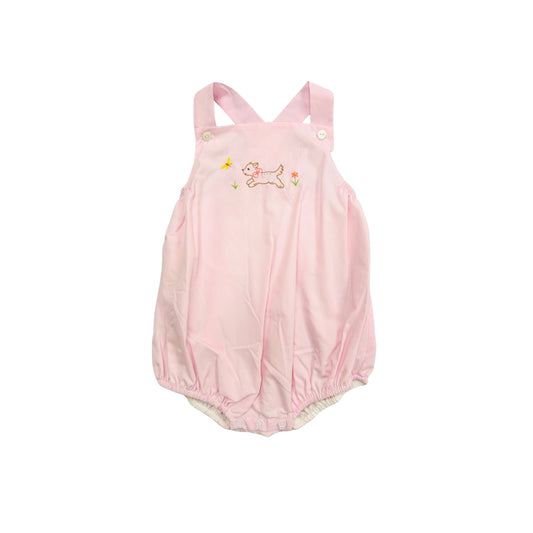 Remember Nguyen Pink Puppy Embroidered Bubble