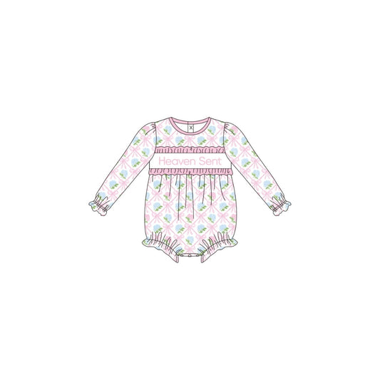 PRE ORDER - Funfetti Kids Heaven Sent Embroidered Bubble