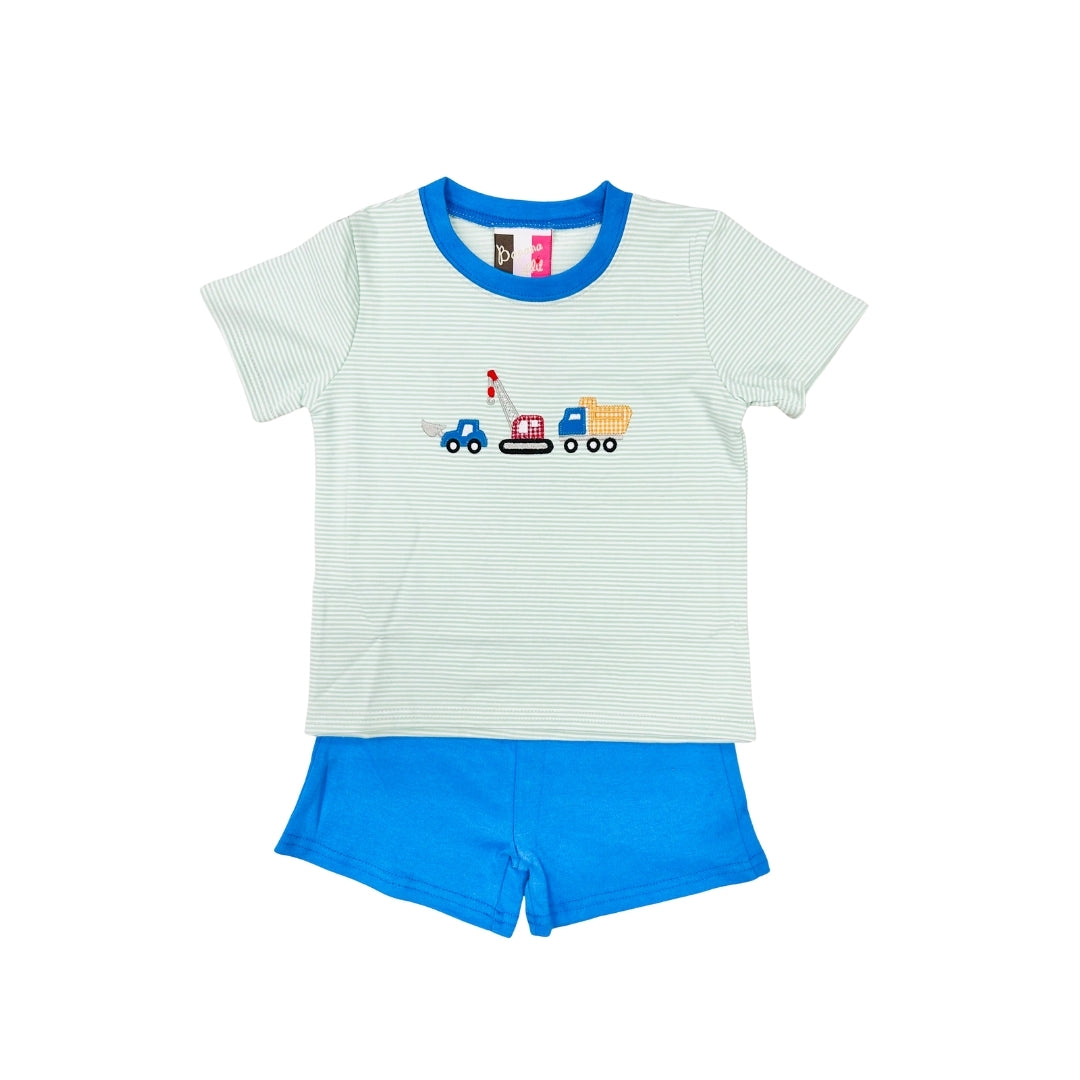 Banana Split Construction Short Set