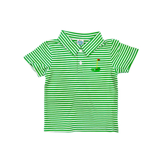 Funfetti Kids Golf Applique Polo