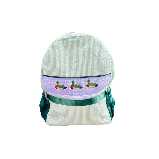 POSH Smocked Duck Backpack