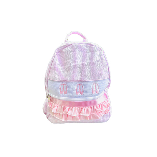 POSH Smocked Ballet Backpack