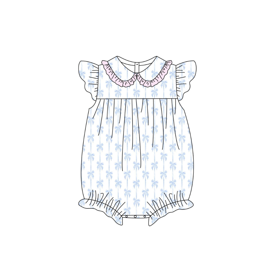 PRE ORDER - Funfetti Kids Bow/Ruffle Bubble