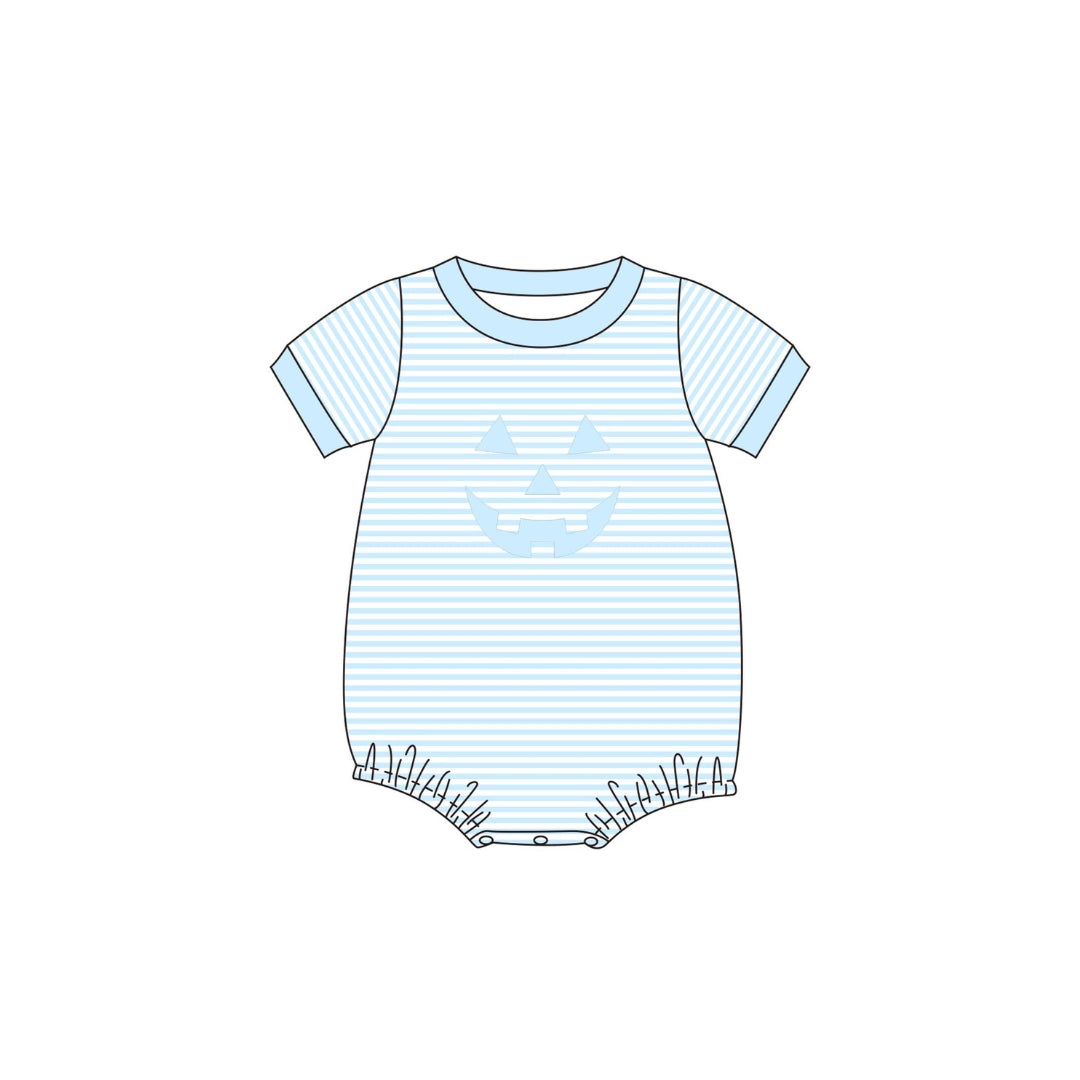 PRE ORDER - Funfetti Kids Blue Stripe Jack O Lantern Bubble