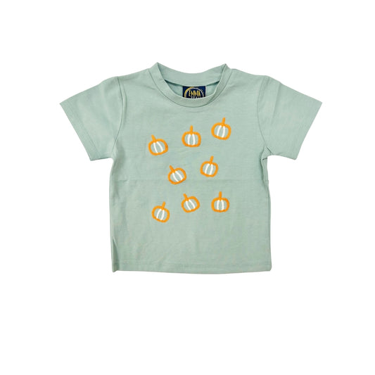 Emma Jean Embroidered Pumpkin Tee