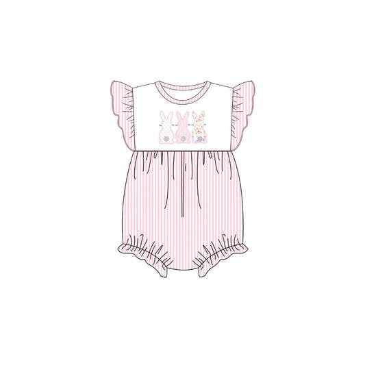 PRE ORDER - Funfetti Kids Seersucker Bunny Tail Bubble
