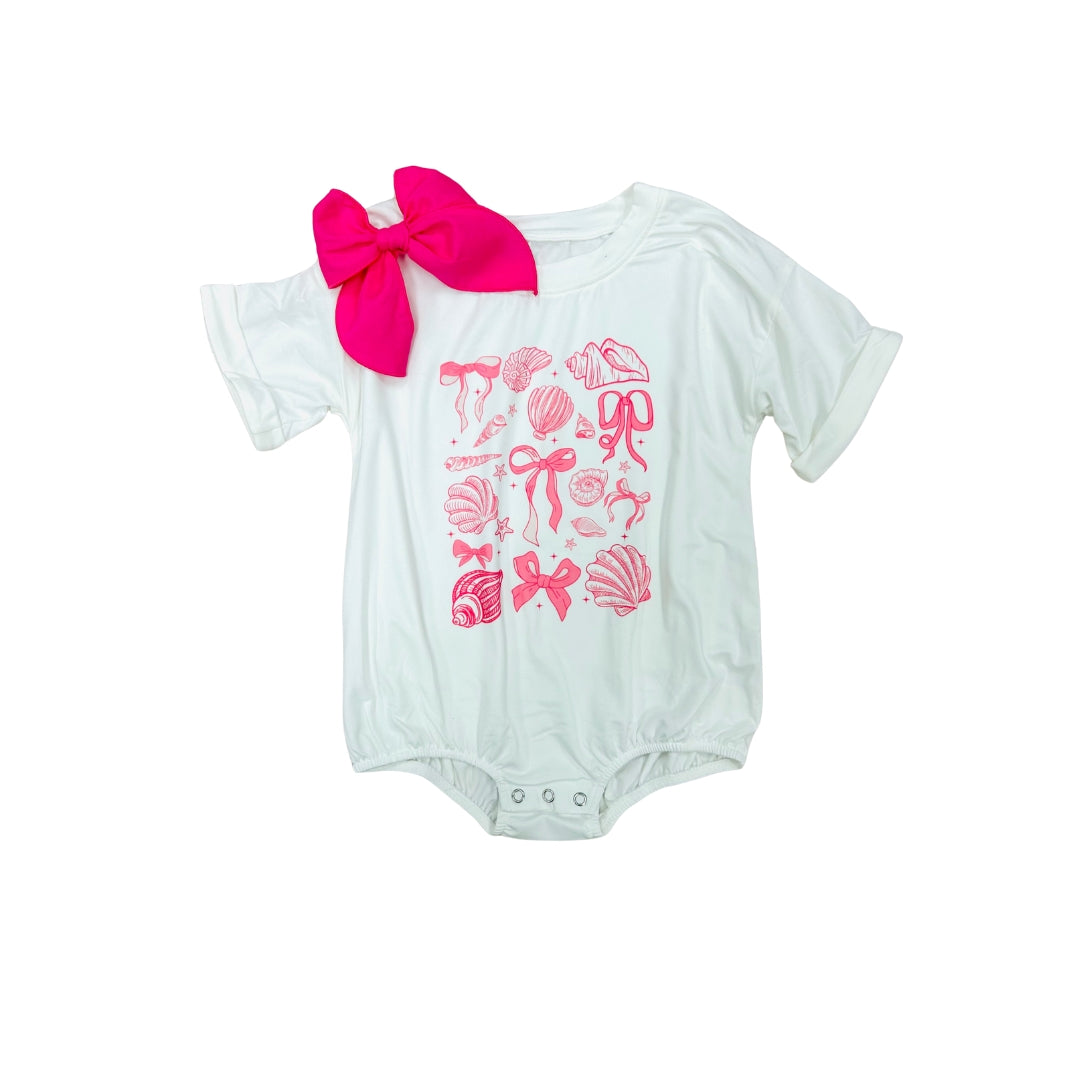 POSH Seashells and Bows Baggy Bubble