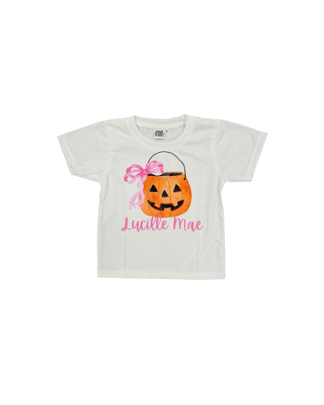 Personalized Treat Bucket Tee