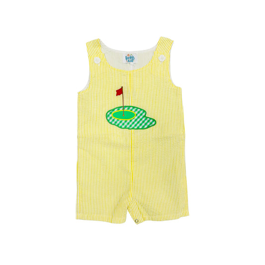 Funfetti Kids Boy Navy Golf Appliqué JonJon