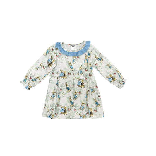 POSH Girl Peter Rabbit Long Sleeve Dress