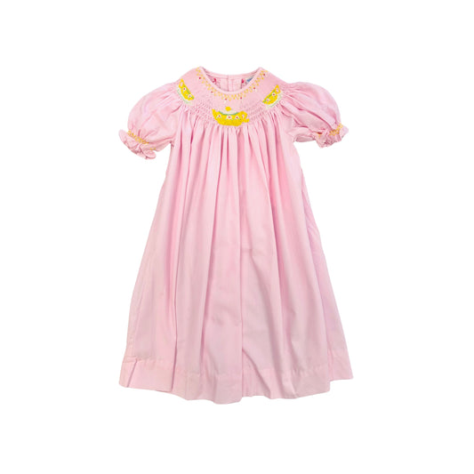 Remember Nguyen Girl Teacup Smocked Dress