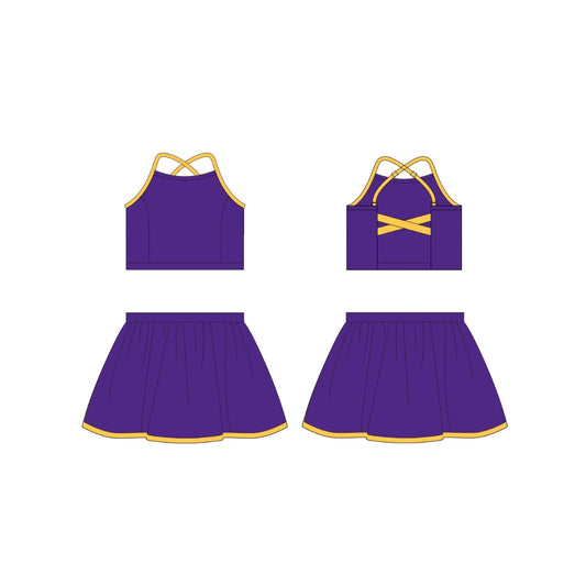 PRE ORDER - Funfetti Kids Purple/Yellow Active Set