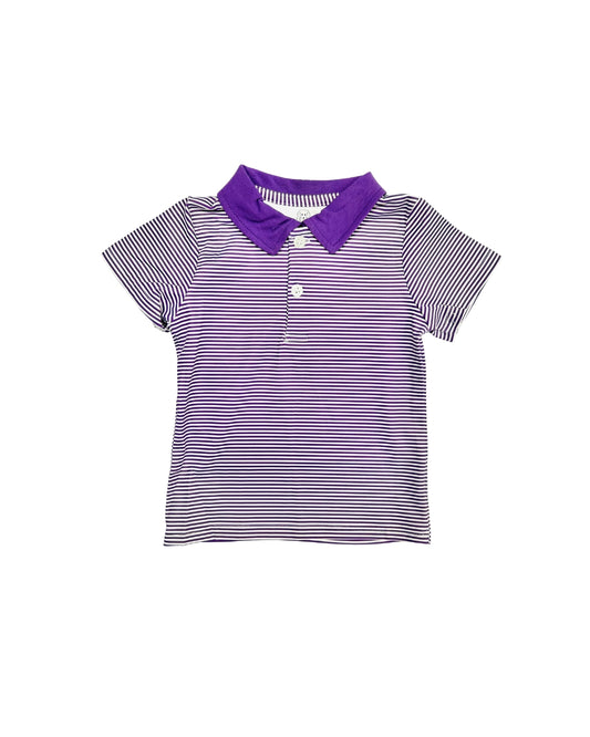 Millie Jay Purple Performance Polo