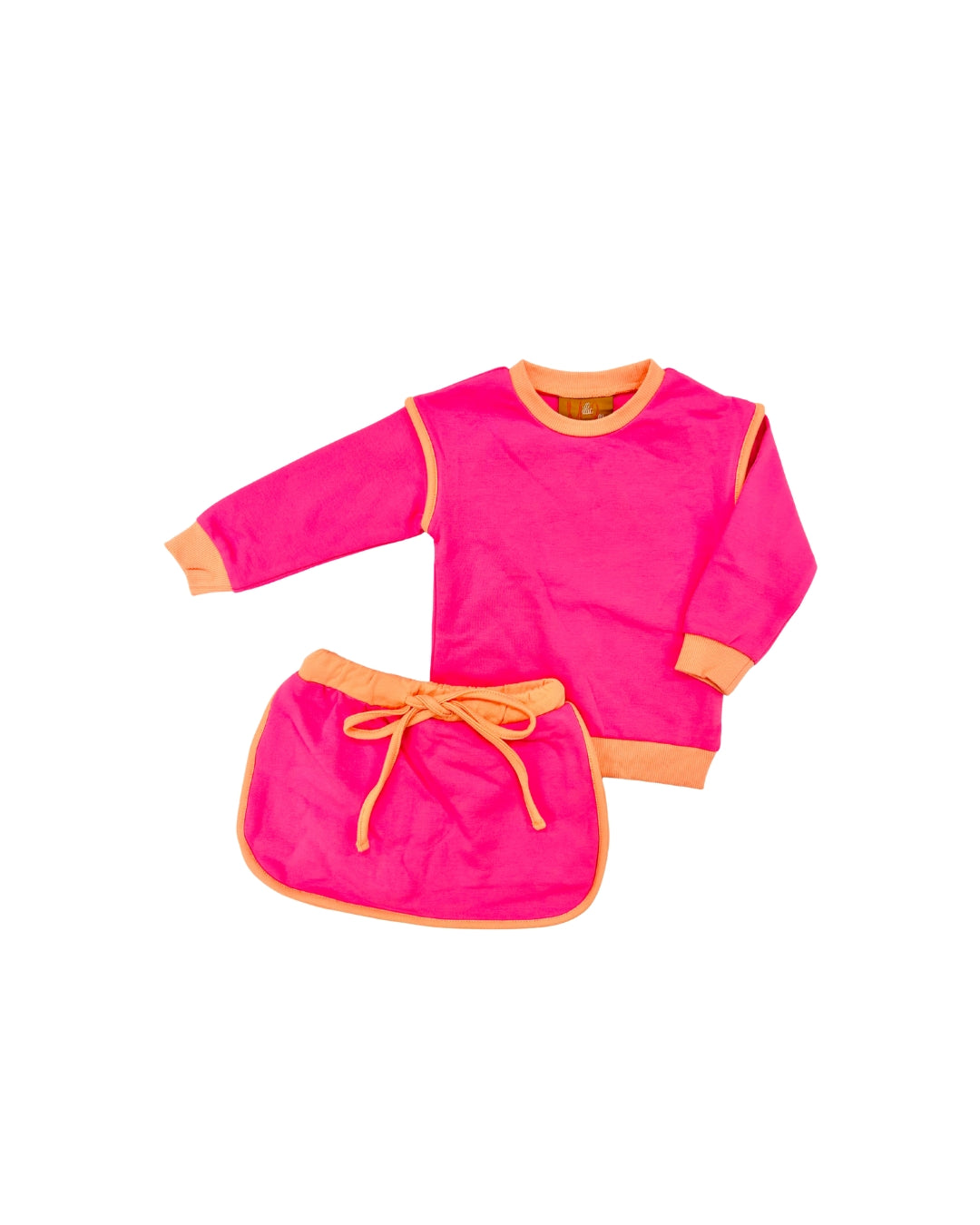 Millie Jay Josie Pink/Orange Sjort Set