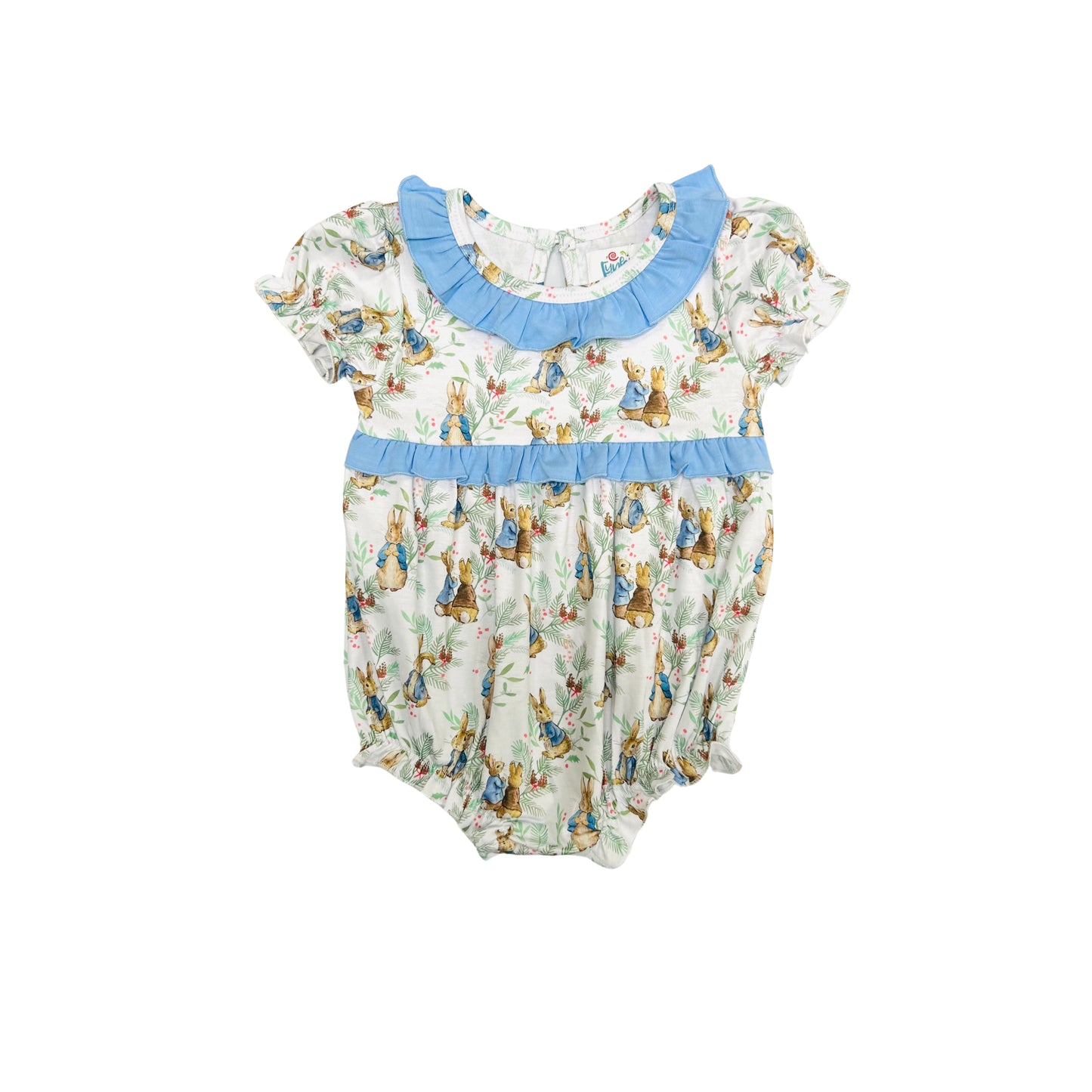 Funfetti Kids All Over Peter Rabbit Ruffle Bubble