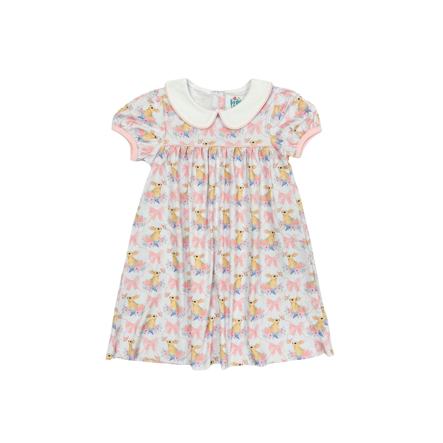 Funfetti Kids All Over Bunny/Bow Dress