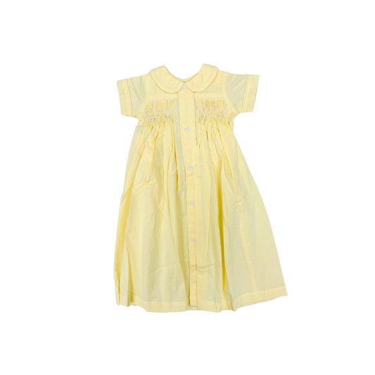 Sen Baby Boy Yellow Smocked Gown