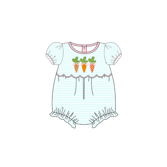 PRE ORDER - Funfetti Kids Mint Stripe/Pink Carrot Bubble