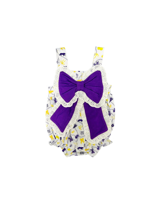 Funfetti Kids Gameday Bow Bubble