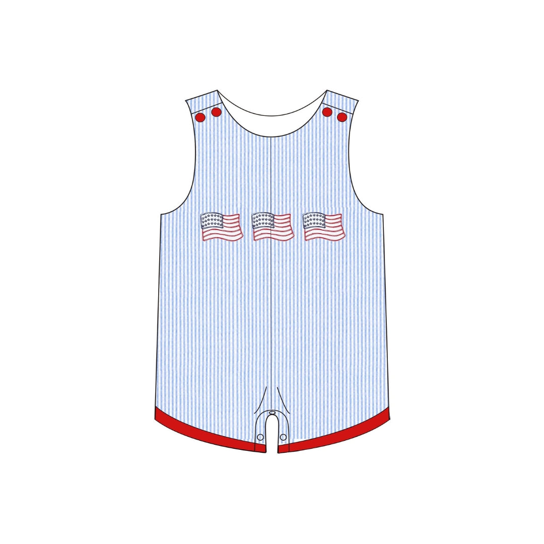 PRE ORDER - Funfetti Kids Stripe Flag Jon Jon