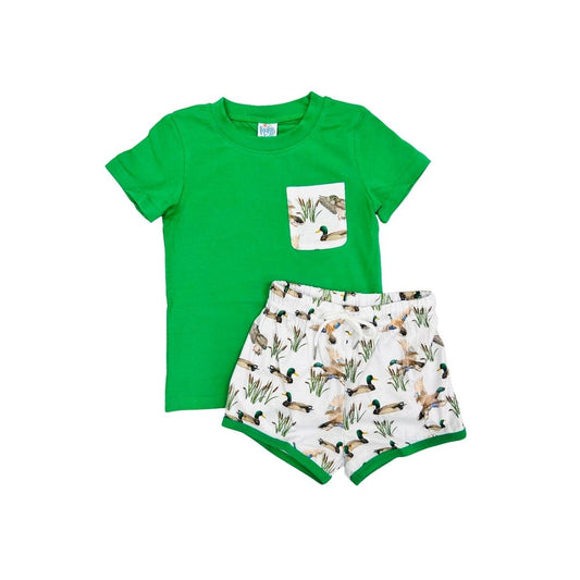 Funfetti Kids Mallard Short Set