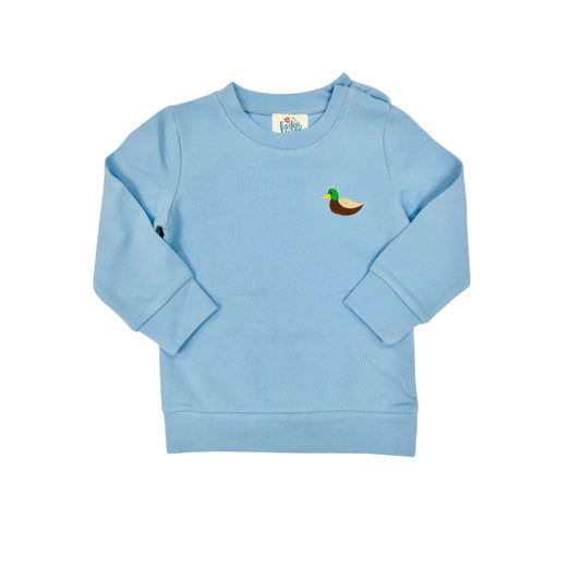 Funfetti Kids Duck Embroidered Pullover