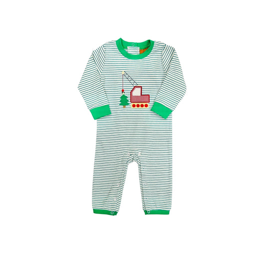 Millie Jay Construction Christmas Romper