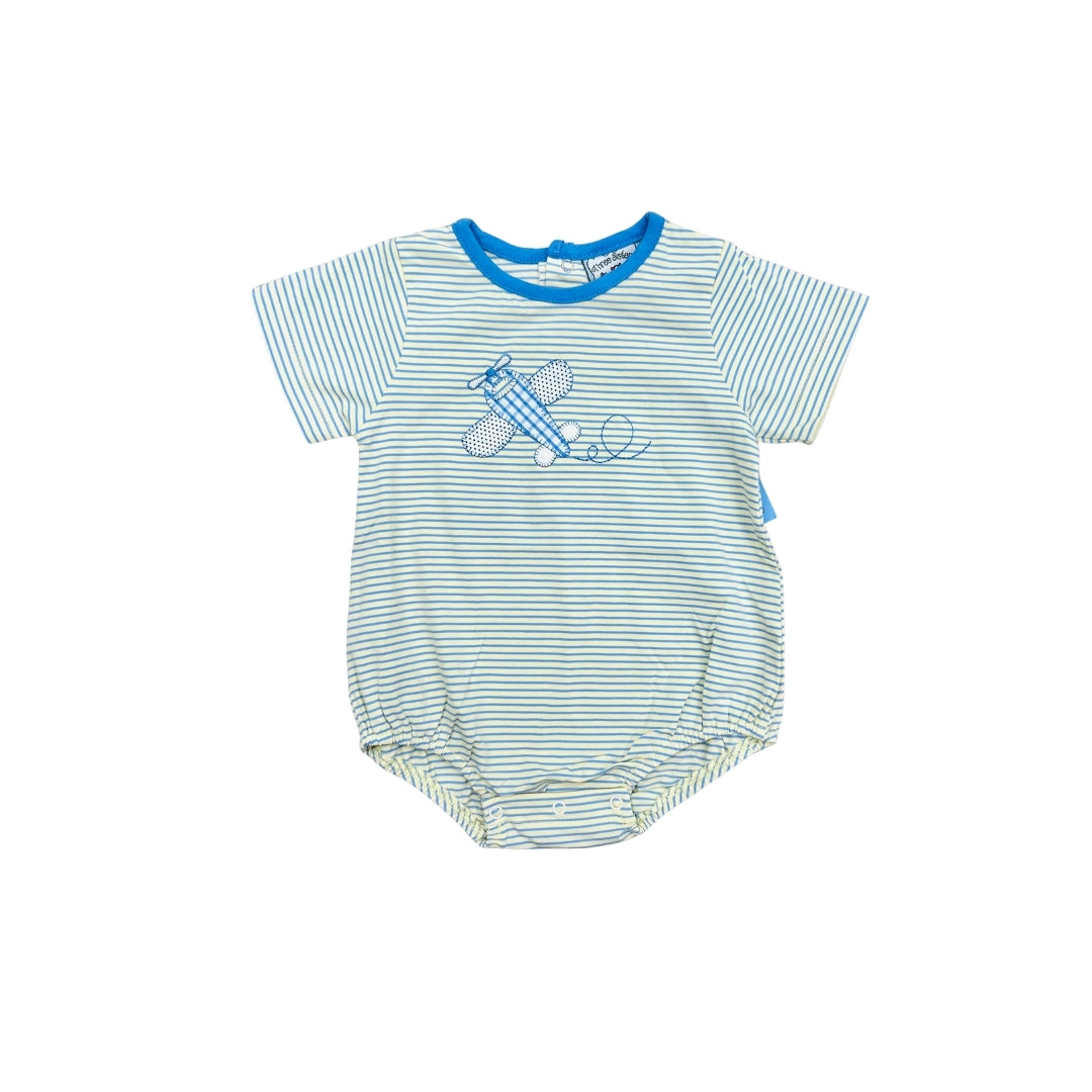 Three Sisters Green/Blue Airplane Bubble