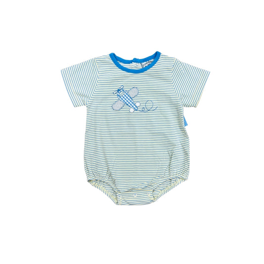 Three Sisters Green/Blue Airplane Bubble