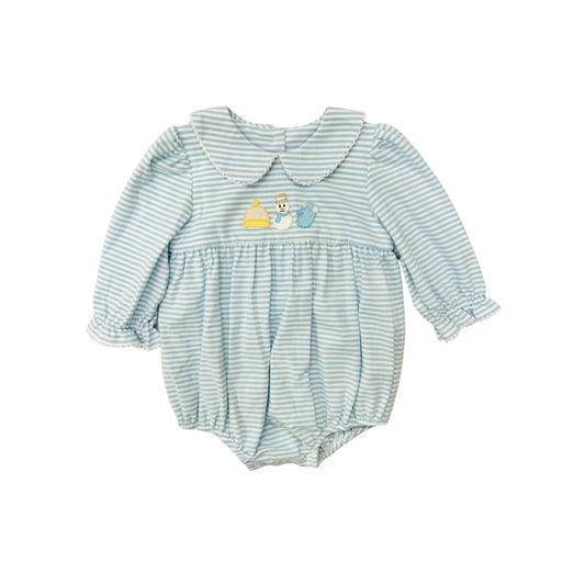Castle & Crowns Snowman Ruffle Bubble
