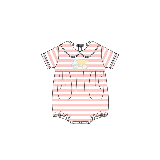 PRE ORDER - Funfetti Kids Gingham Dumptruck Bubble