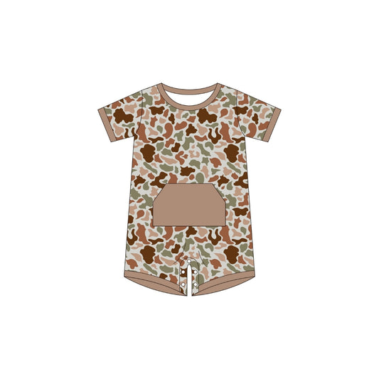 PRE ORDER - Funfetti Kids Camo Romper