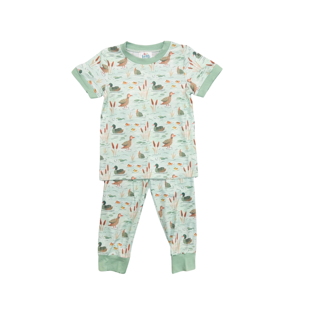 Funfetti Kids Green Duck Lounge Set