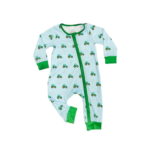 All over Tractor Onesie