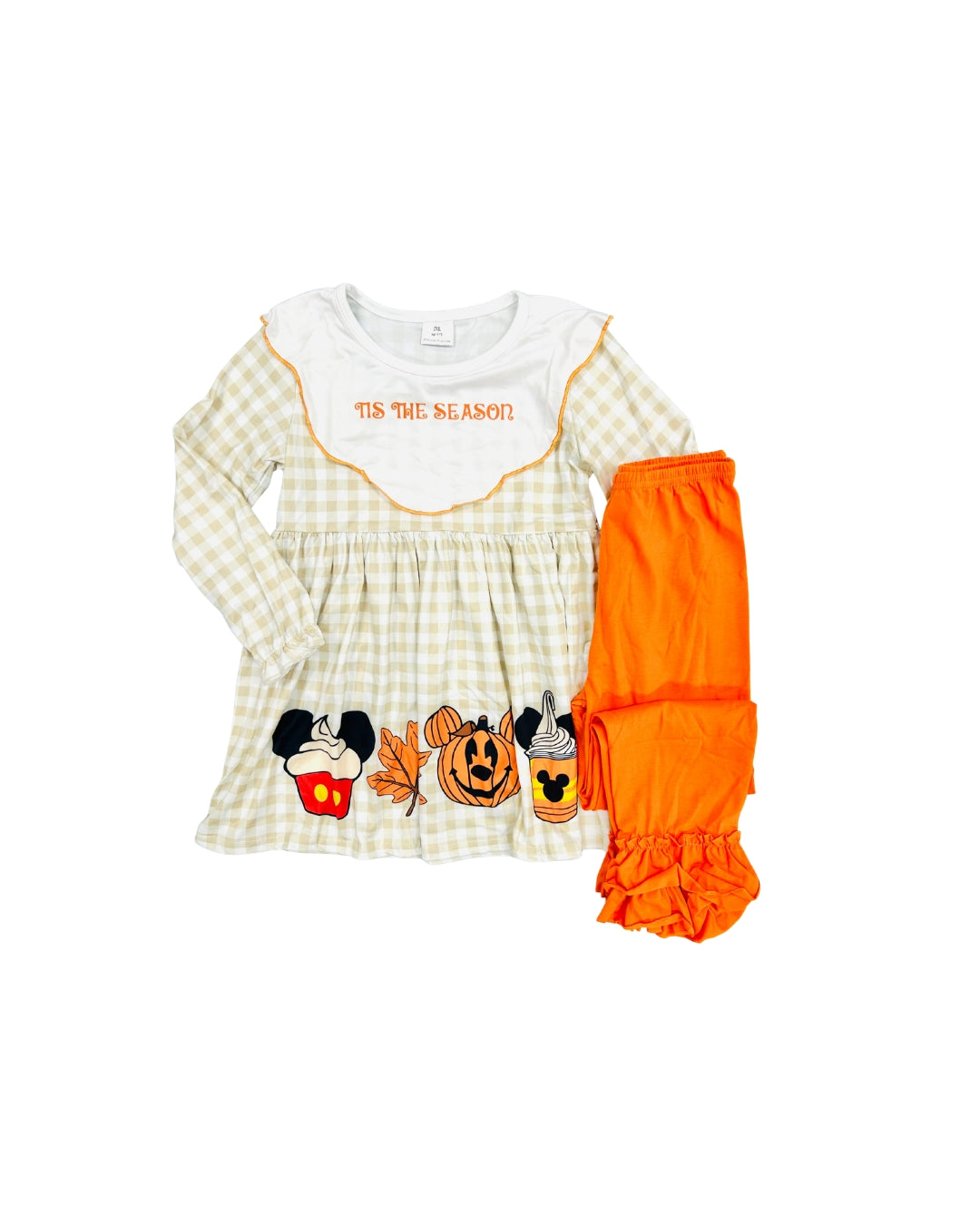 Magical Spooky Mouse Ruffle Legging Set - 6/7