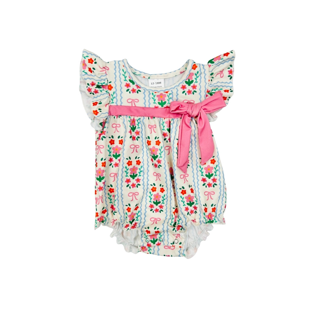 Floral Bubble with Bow