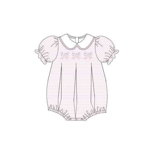 PRE ORDER - Funfetti Kids Pink Stripe Floral Bubble