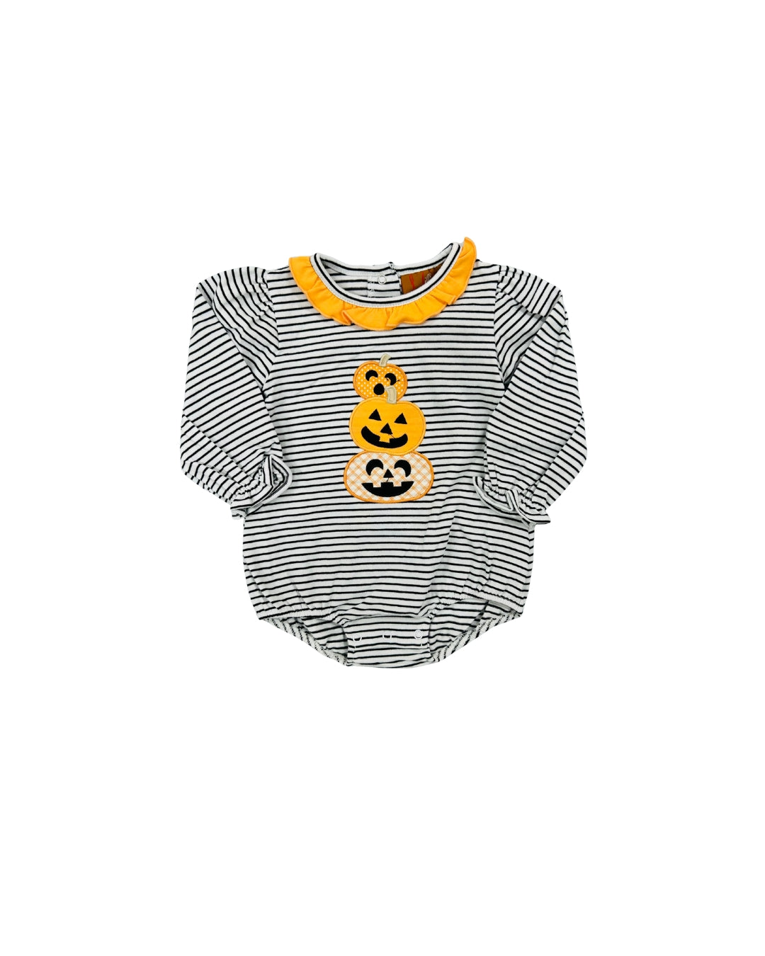 Millie Jay Jack O Lantern Ruffle Bubble