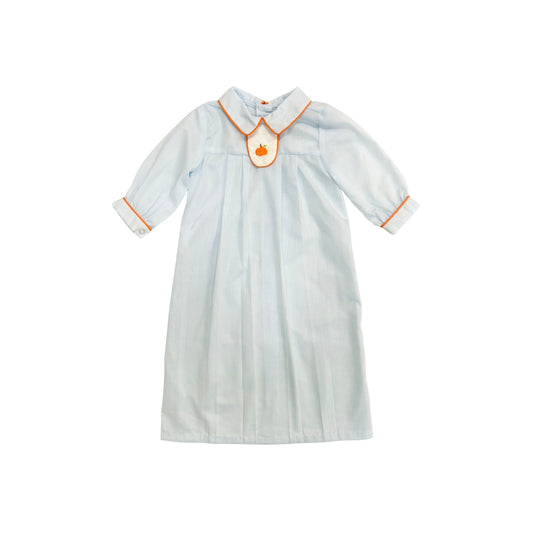Baby Blessings Blue French Knot Gown