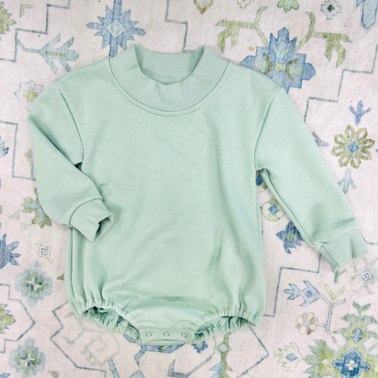 Sage Unisex Mockneck Bubble