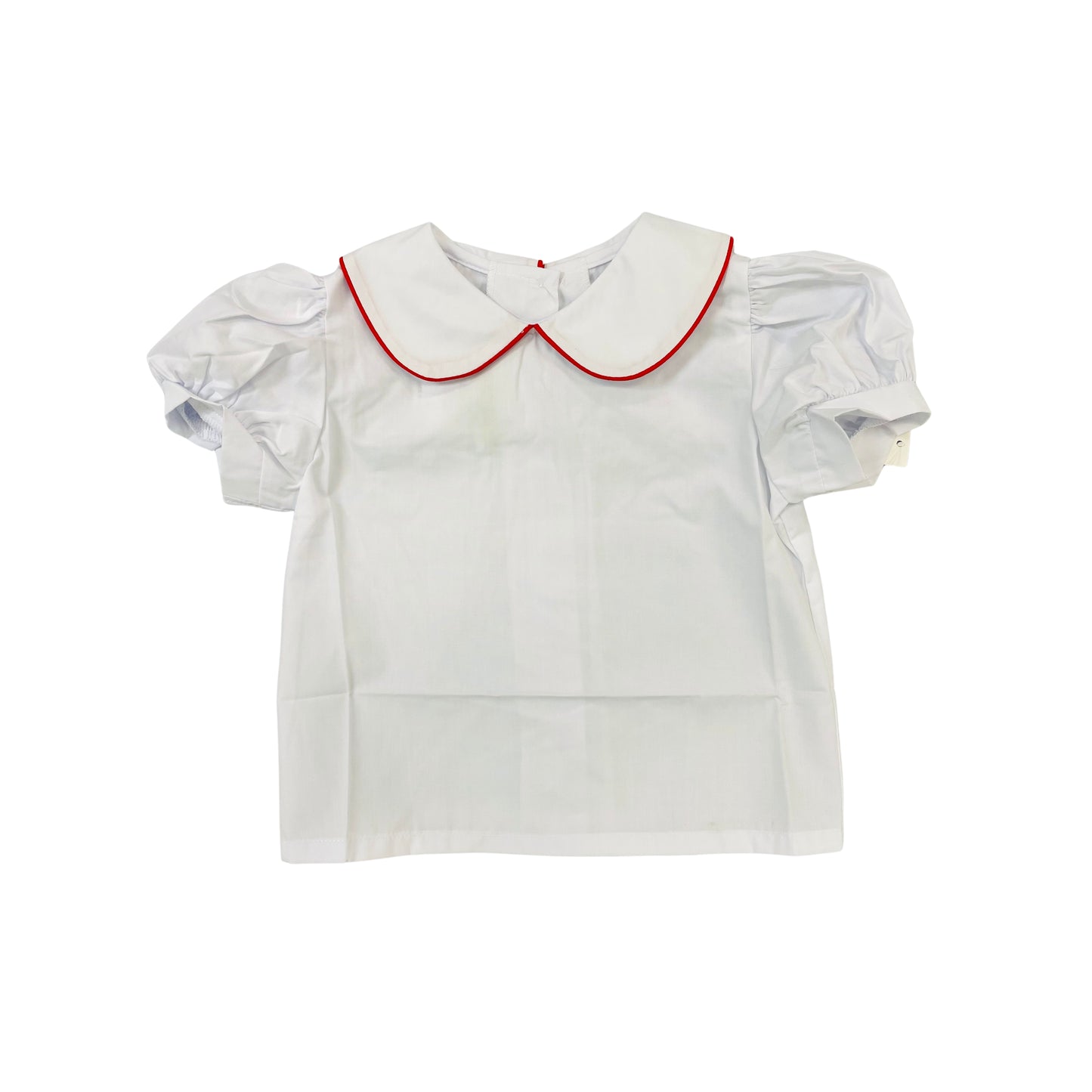 Castles & Crowns Girl Peter Pan Collared Shirt - Red