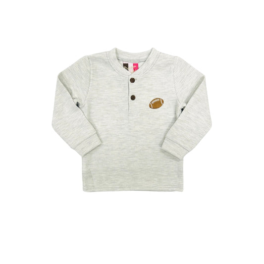 Banana Split Football Embroidered Shirt