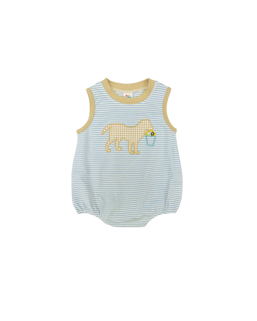 Funfetti Kids Puppy with Sand Bucket Stripe Bubble
