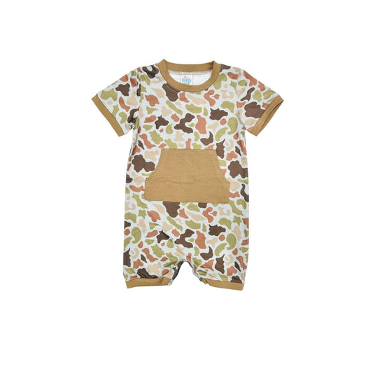 Funfetti Kids Camo Romper