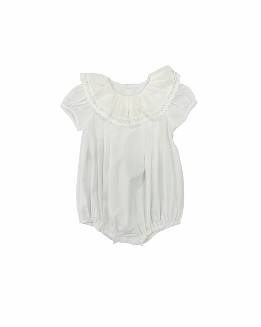 Remember Nguyen White Bubble with Eyelet Trim